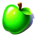 Symbol Apple in slot Fruit Party
