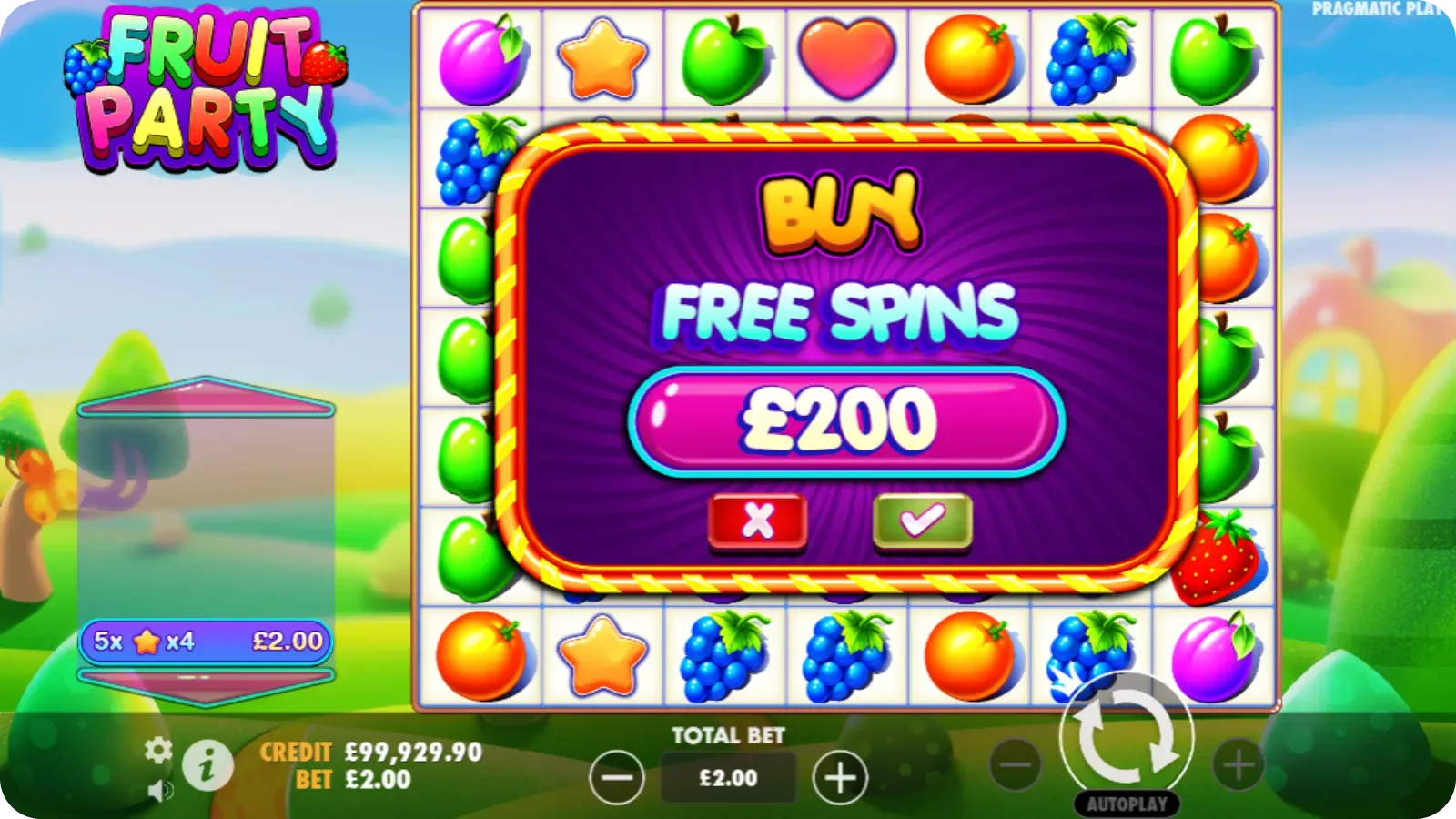 Fruit Party real money
